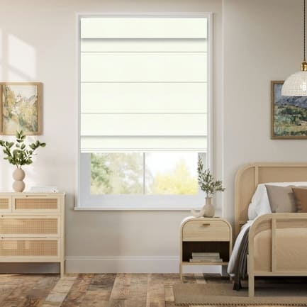 Designer Luxe Blackout Roman Shades