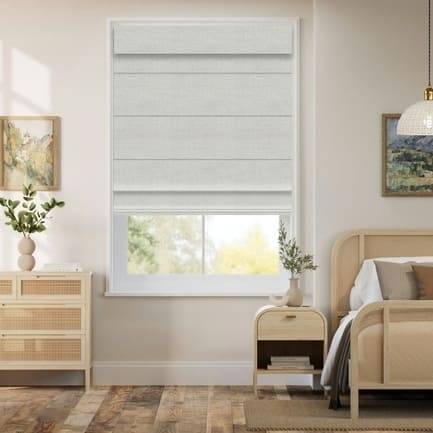 Designer Luxe Blackout Roman Shades