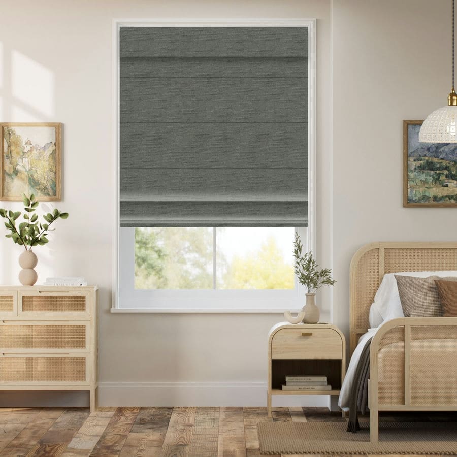 Designer Luxe Blackout Roman Shades 1803