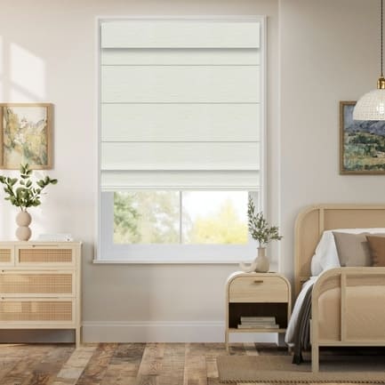 Designer Luxe Blackout Roman Shades