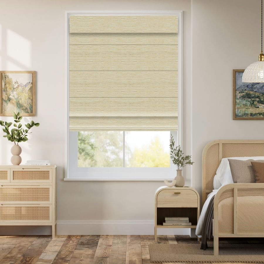 Designer Luxe Blackout Roman Shades 1803