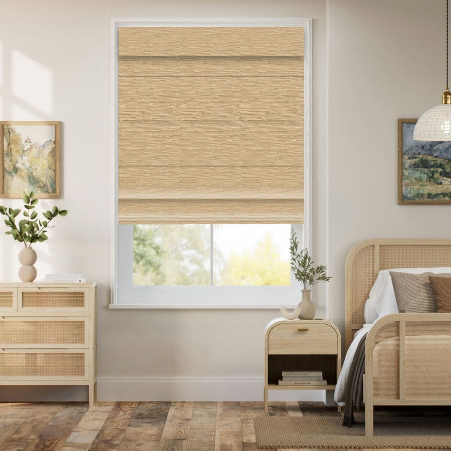 Designer Luxe Blackout Roman Shades 1803
