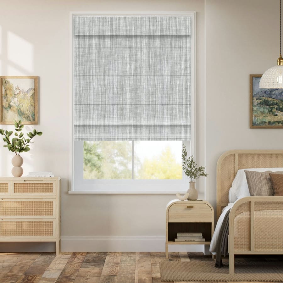 Designer Luxe Blackout Roman Shades 1803