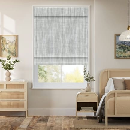 Designer Luxe Blackout Roman Shades