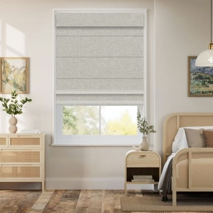 Designer Luxe Blackout Roman Shades