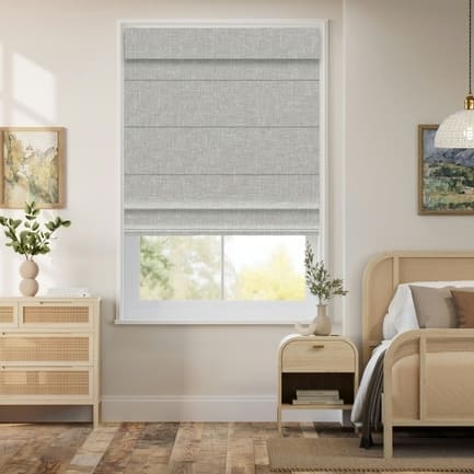 Designer Luxe Blackout Roman Shades