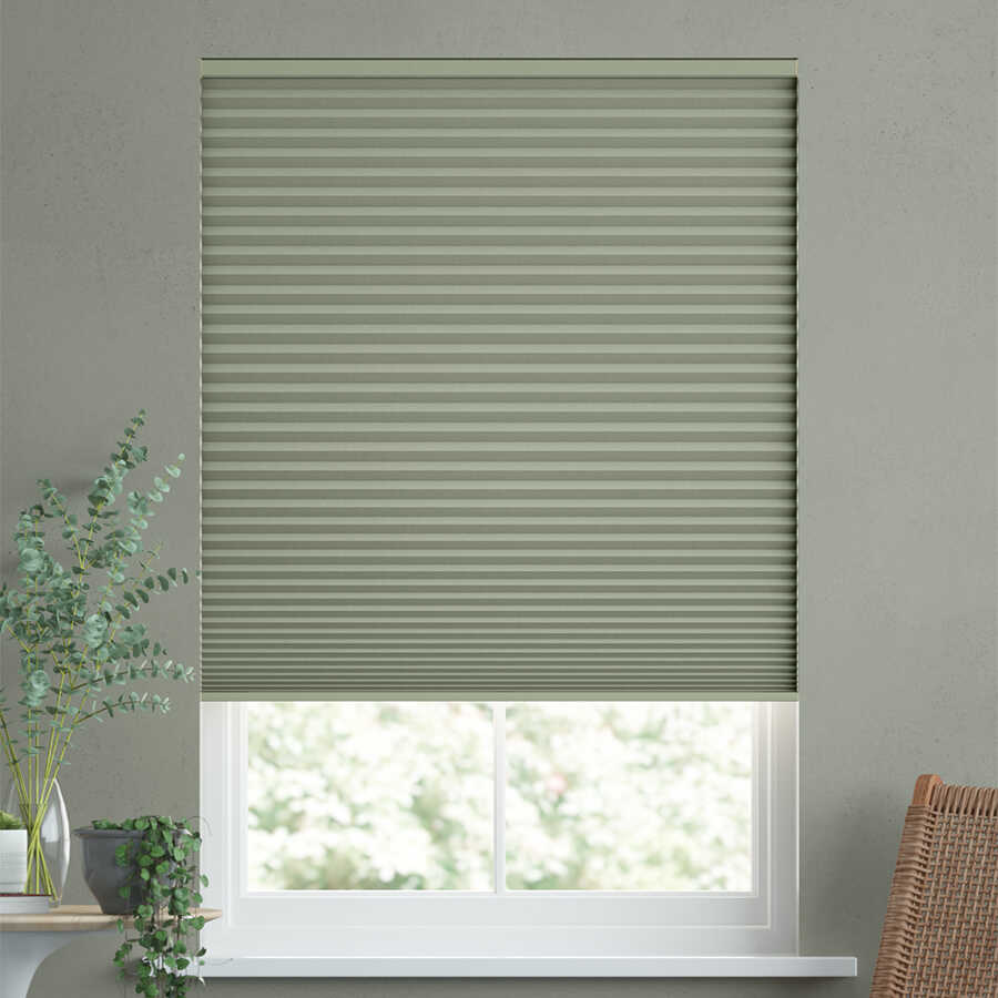 Designer Luxe Cordless Blackout Honeycomb Shades 1320