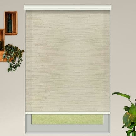 Designer Luxe Light Filtering Roller Shades