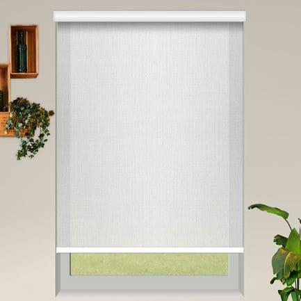 Designer Luxe Light Filtering Roller Shades