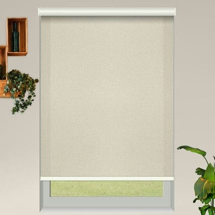 Designer Luxe Light Filtering Roller Shades