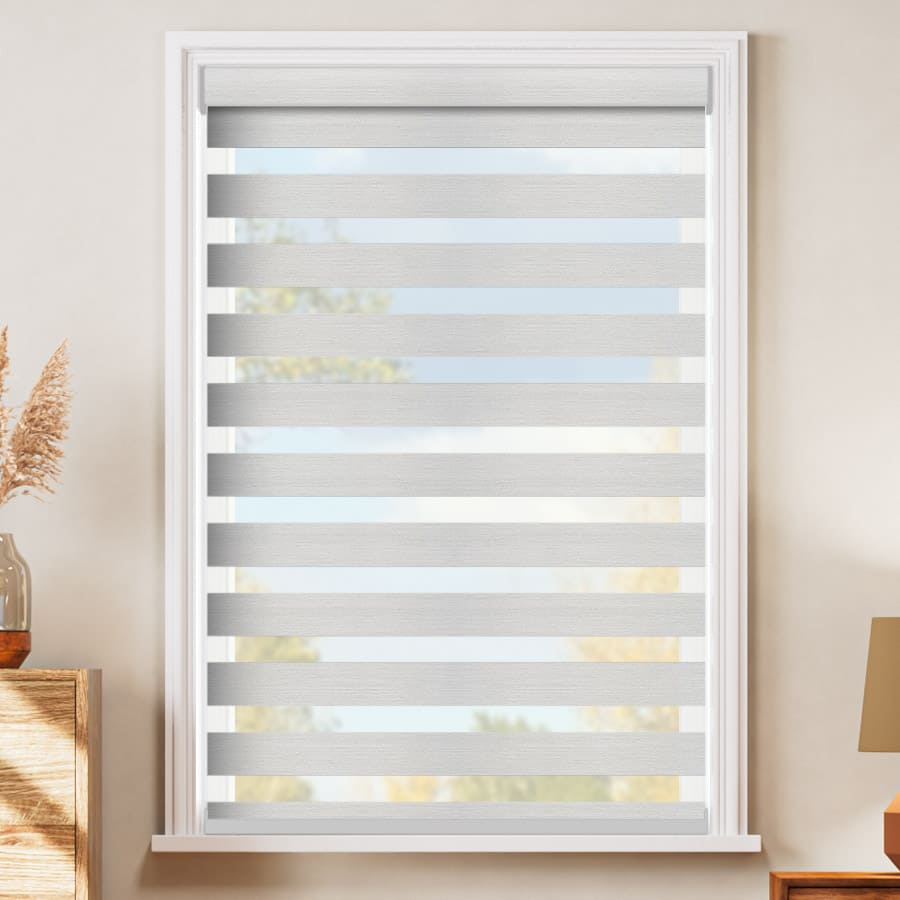 Designer Luxe Light Filtering Zebra Blinds 1729