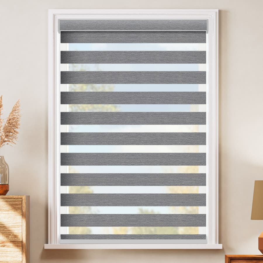 Designer Luxe Light Filtering Zebra Blinds 1729