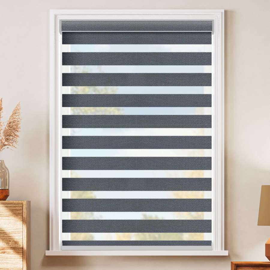 Designer Luxe Light Filtering Zebra Blinds 1729