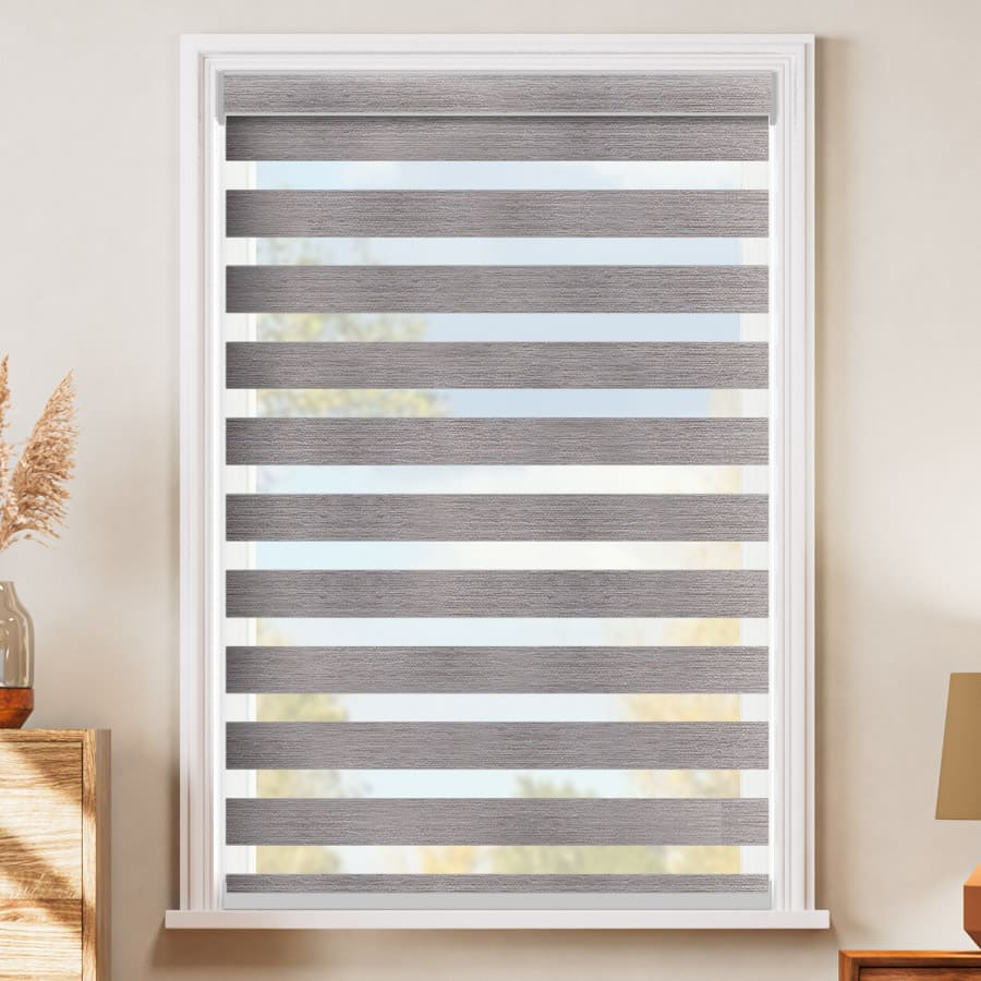 Designer Luxe Light Filtering Zebra Blinds 1729
