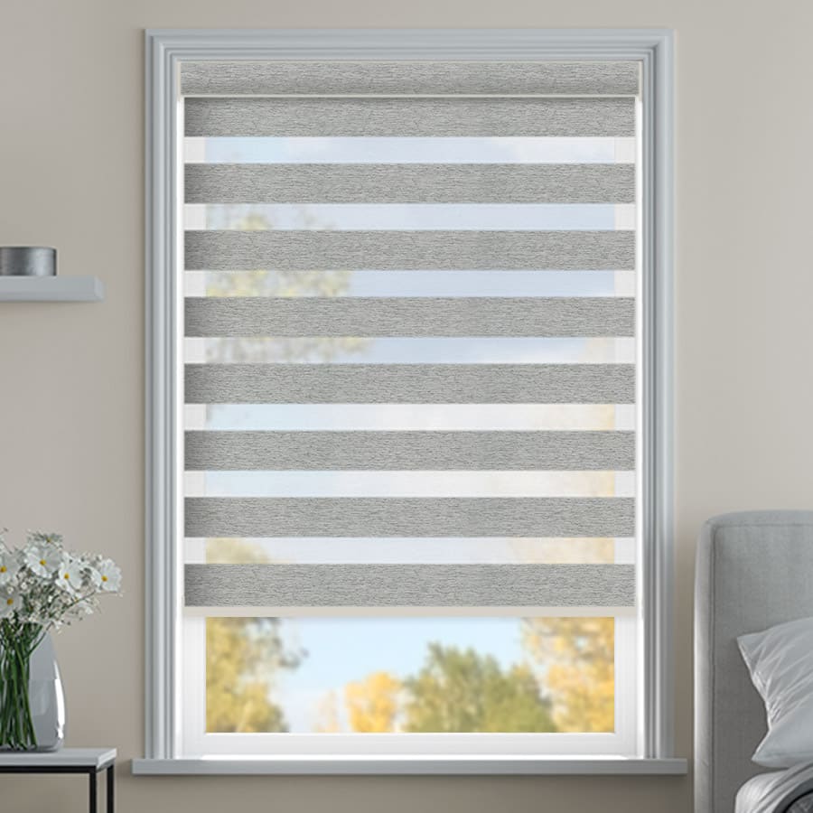 Designer Luxe Room Darkening Zebra Blinds 1730