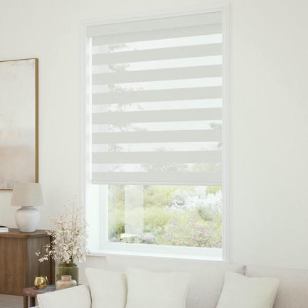 Designer Luxe Room Darkening Zebra Blinds 1730