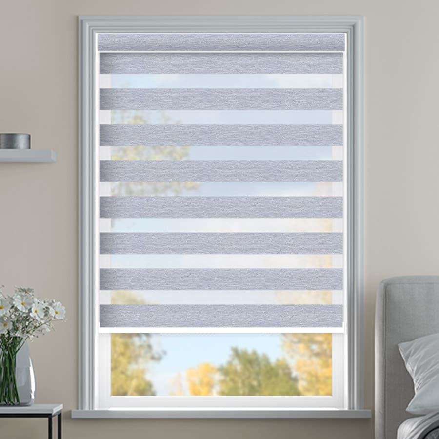 Designer Luxe Room Darkening Zebra Blinds 1730