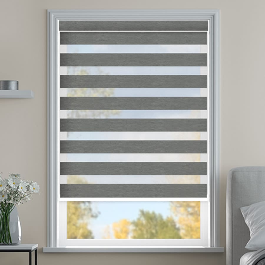 Designer Luxe Room Darkening Zebra Blinds 1730