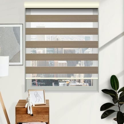 Designer Room Darkening Zebra Blinds