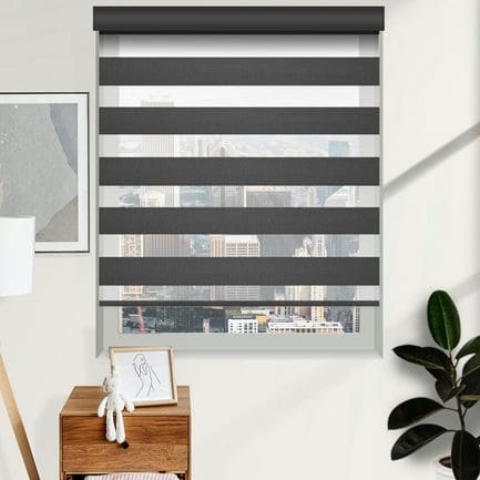 Designer Room Darkening Zebra Blinds