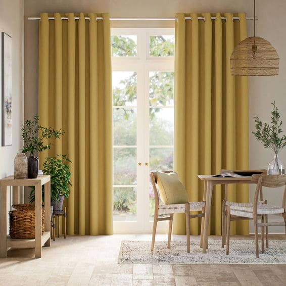 Linen Drapes/Curtains 1853