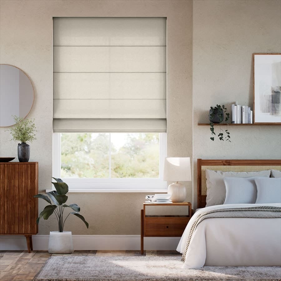 Linen Roman Shades 1852