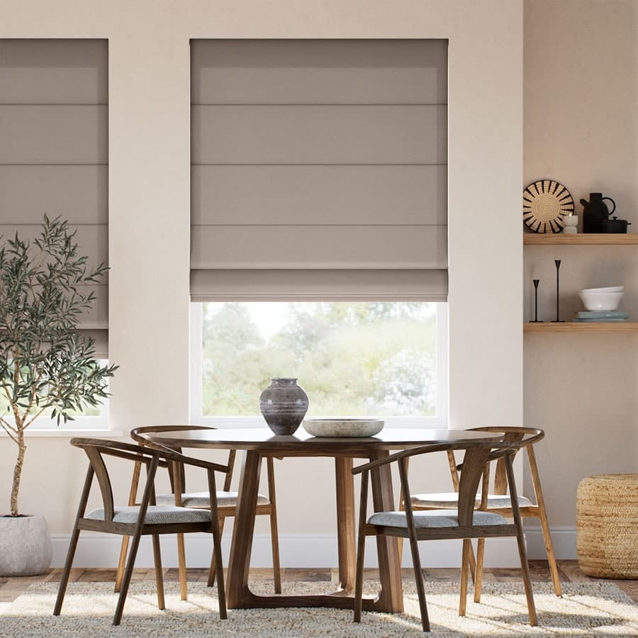 Linen Roman Shades 1852