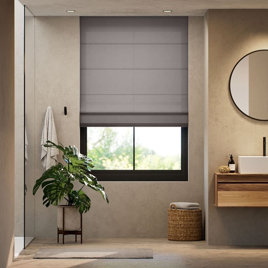 Linen Roman Shades 1852