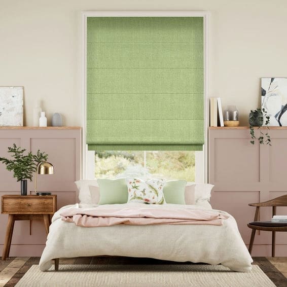 Linen Roman Shades 1852
