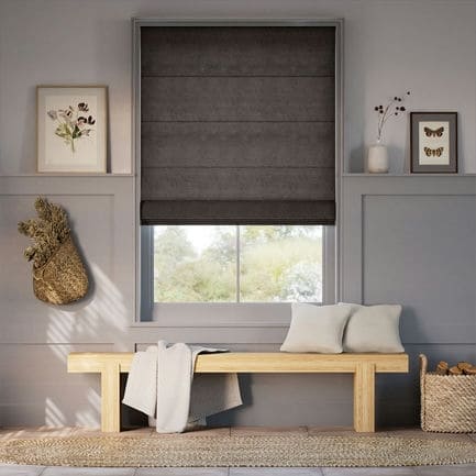 Linen Roman Shades