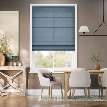 Linen Roman Shades
