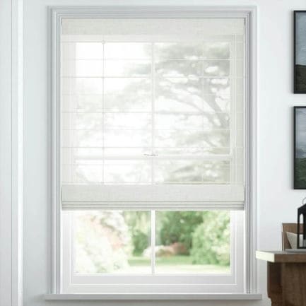 Linen Roman Shades