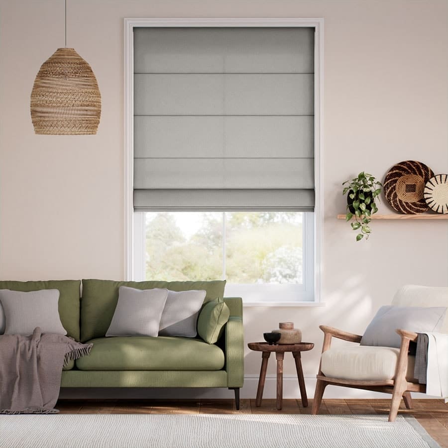 Linen Roman Shades 1852