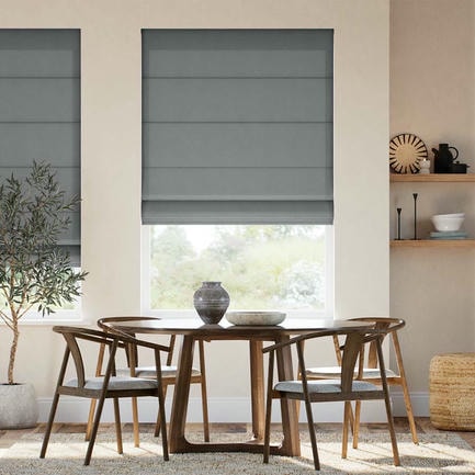 Linen Roman Shades