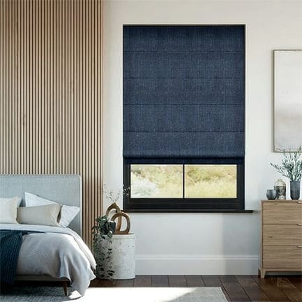 Linen Roman Shades