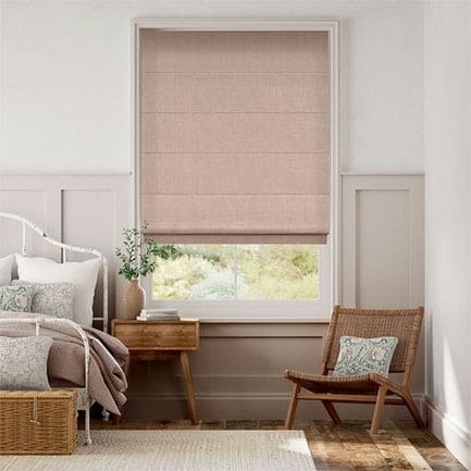 Linen Roman Shades