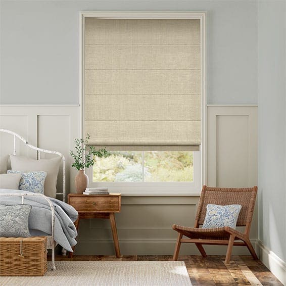 Linen Roman Shades 1852