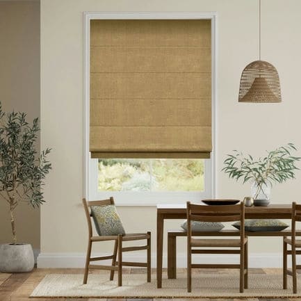 Linen Roman Shades