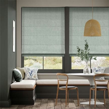 Linen Roman Shades