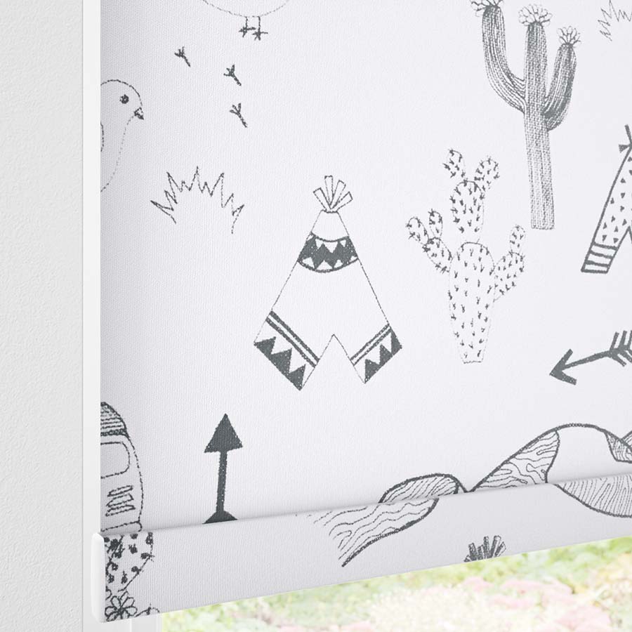 Little Explorer Kids' Blackout Roller Shades 1528