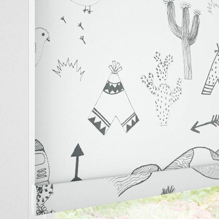 Little Explorer Kids' Blackout Roller Shades 1528