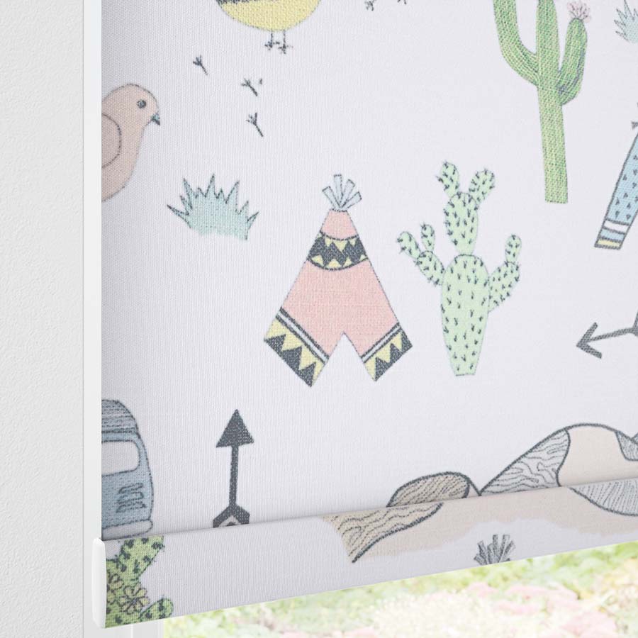 Little Explorer Kids' Blackout Roller Shades 1528