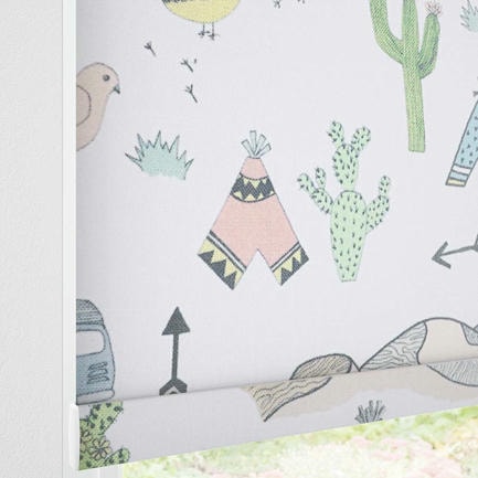 Little Explorer Kids' Blackout Roller Shades 1528