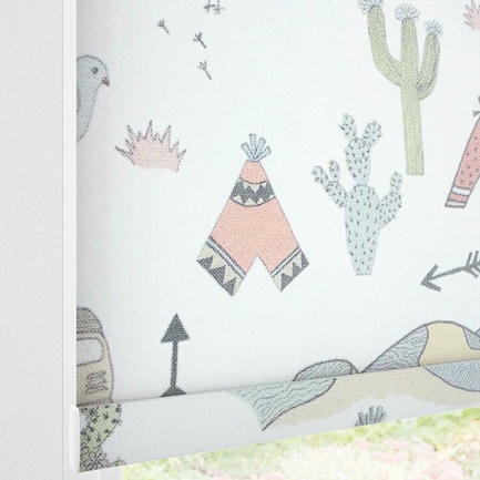 Little Explorer Kids' Blackout Roller Shades 1528