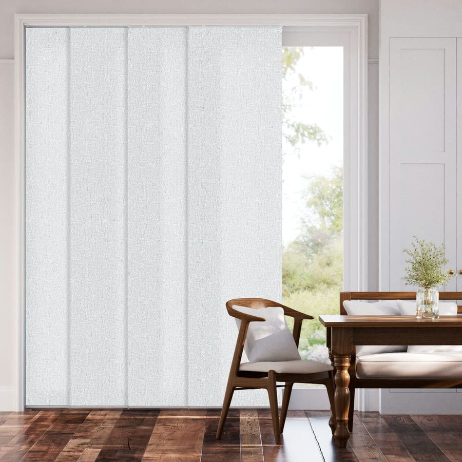 Panneaux coulissants en filtre de lumière en tissu de luxe 1058