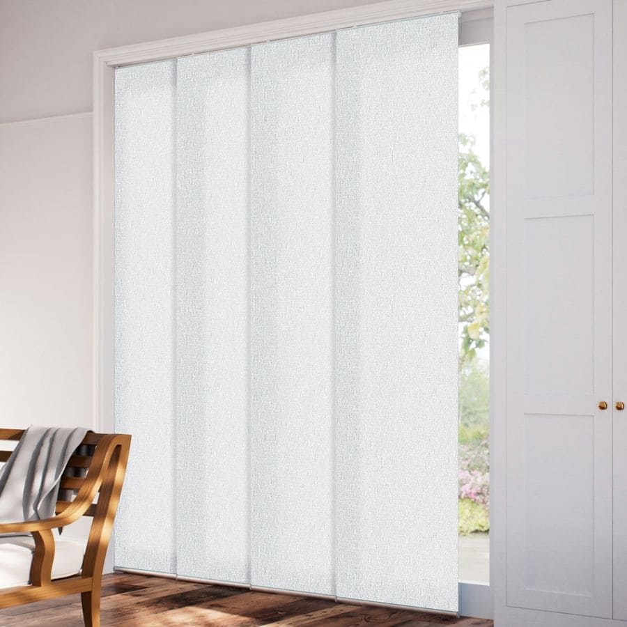 Panneaux coulissants en filtre de lumière en tissu de luxe 1058