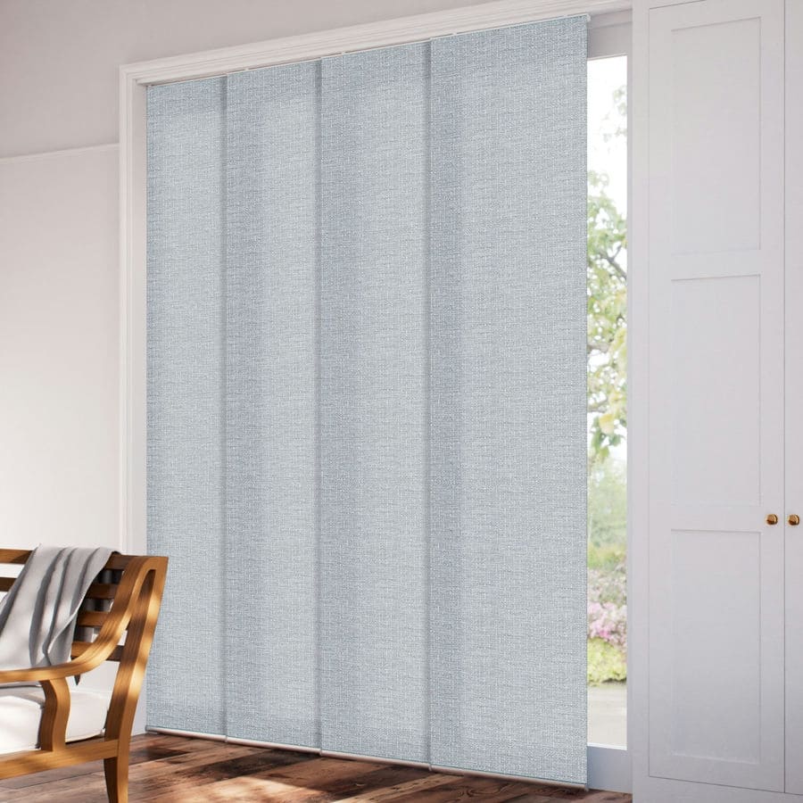 Panneaux coulissants en filtre de lumière en tissu de luxe 1058