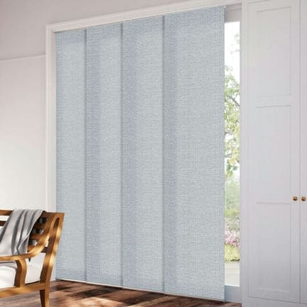 Panneaux coulissants en filtre de lumière en tissu de luxe 1058