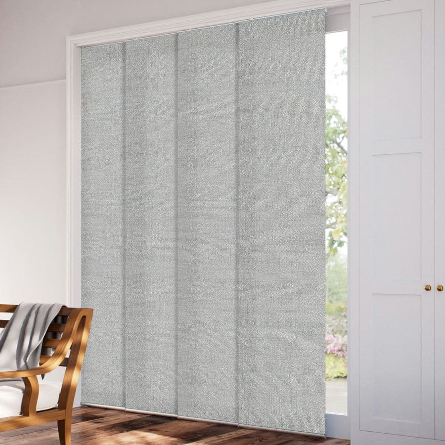 Panneaux coulissants en filtre de lumière en tissu de luxe 1058