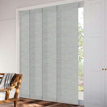 Panneaux coulissants en filtre de lumière en tissu de luxe 1058